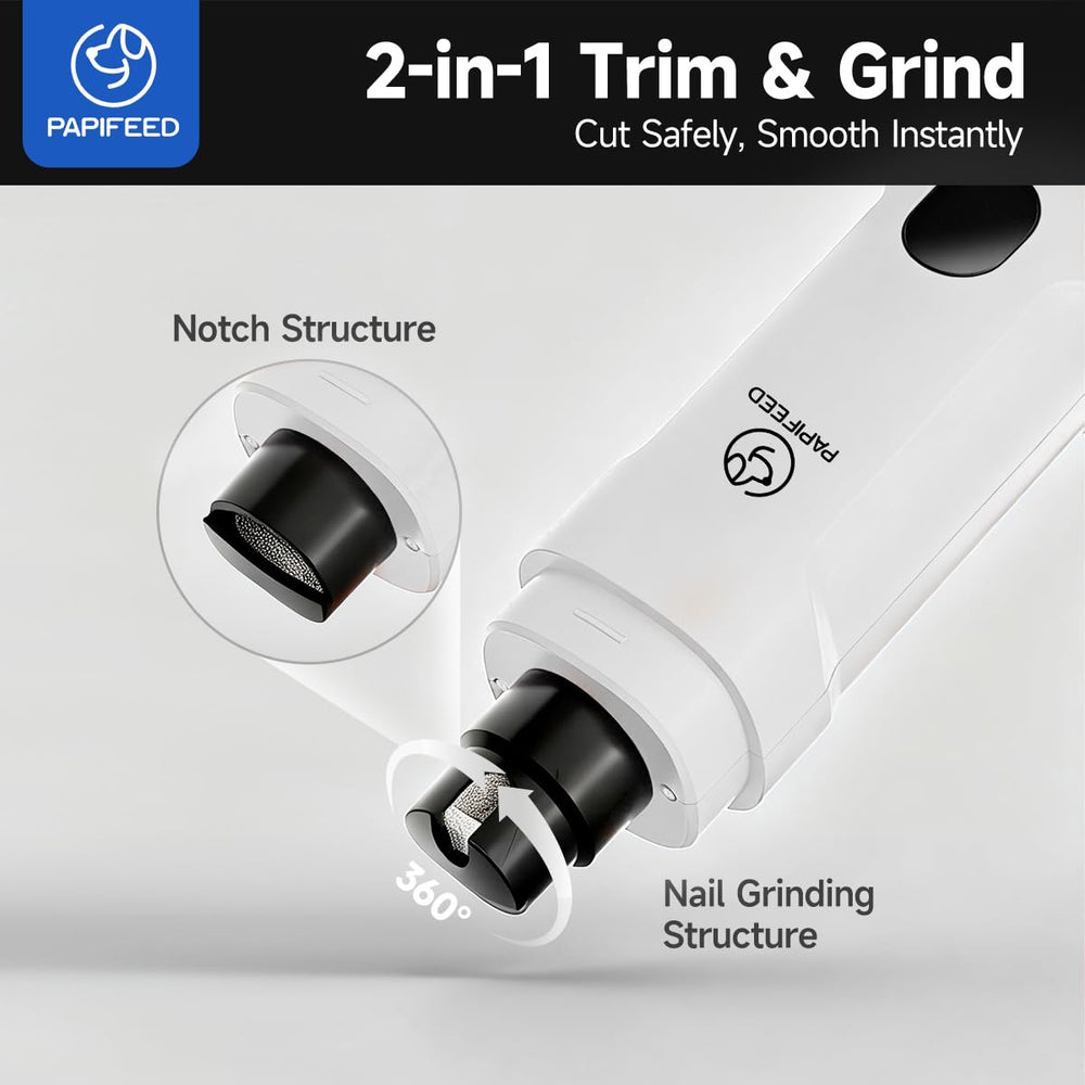 PAPIFEED diamond grinder for smooth nails without cracking