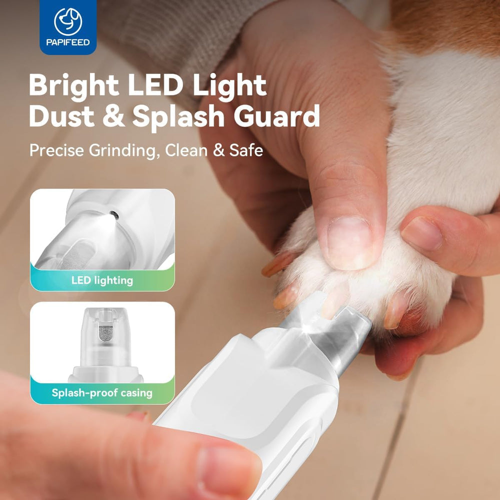 PAPIFEED nail grinder dust guard keeps grooming area clean