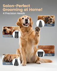 PAPMINI nail grinder and trim head for precise paw and nail care.