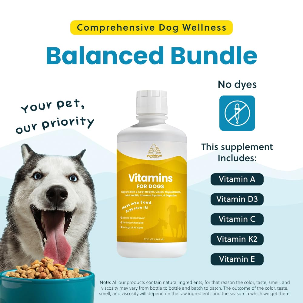 Paramount Pet Health Made in USA seal on product label for quality assurance.