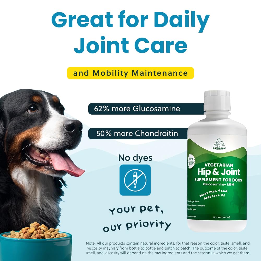 Paramount Pet Health USA-made dog supplement, premium quality and safety.