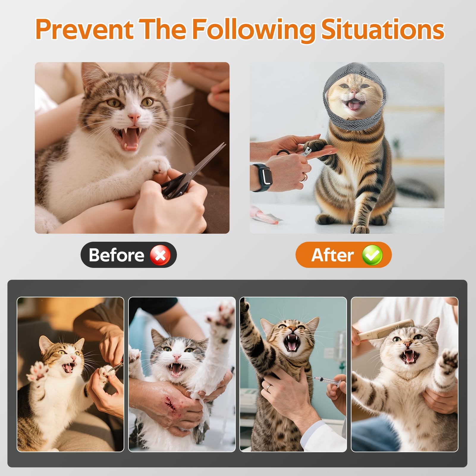Parawo complete care kit includes muzzle and gloves for easy grooming sessions.