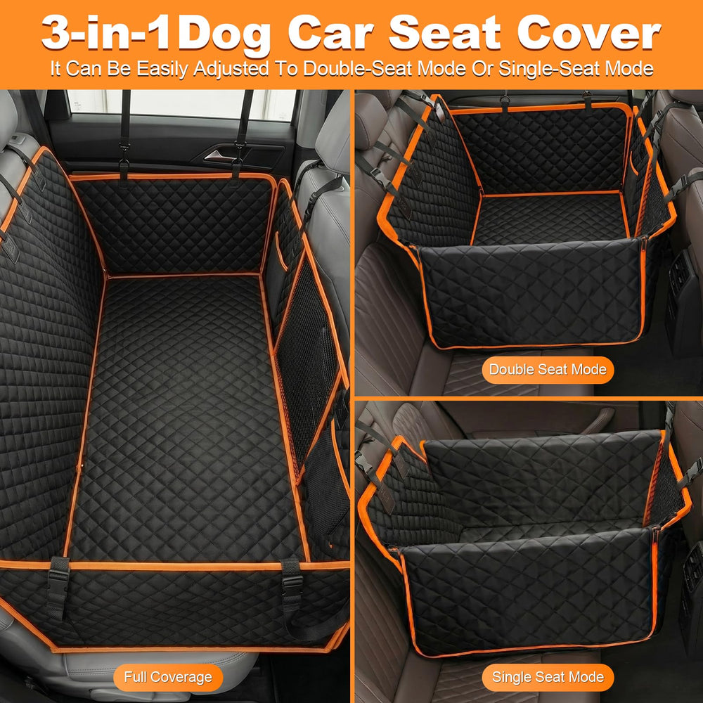 PartsBling hard-bottom dog seat extender adds space for a comfortable stretch.