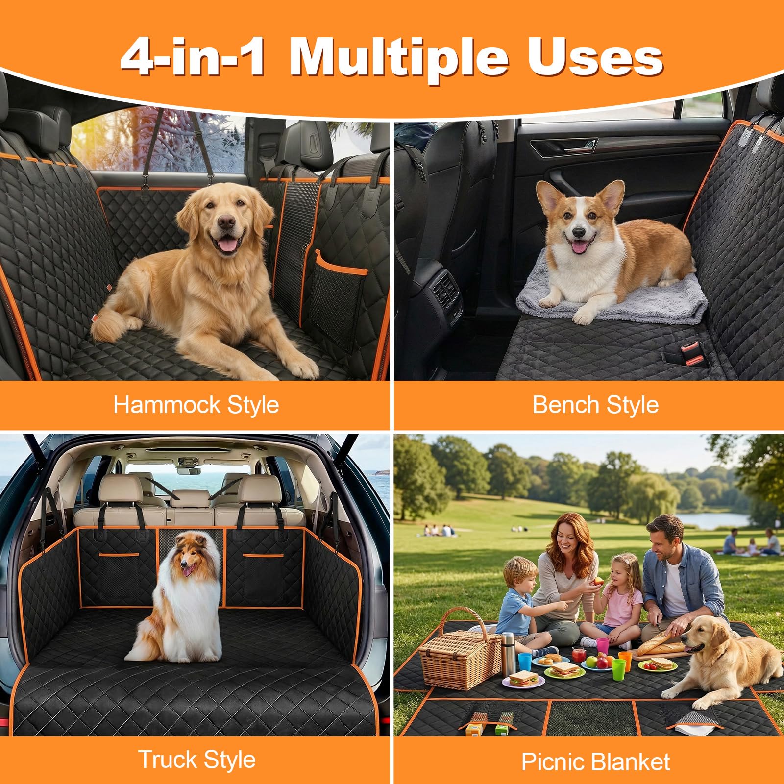 PartsBling pet-friendly car setup suitable for cars, SUVs, and trucks.