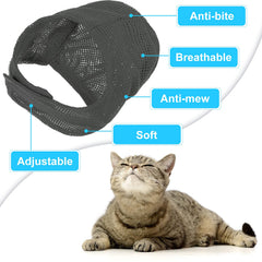 Patelai cat bathing bag with adjustable drawstrings adapts to different cats