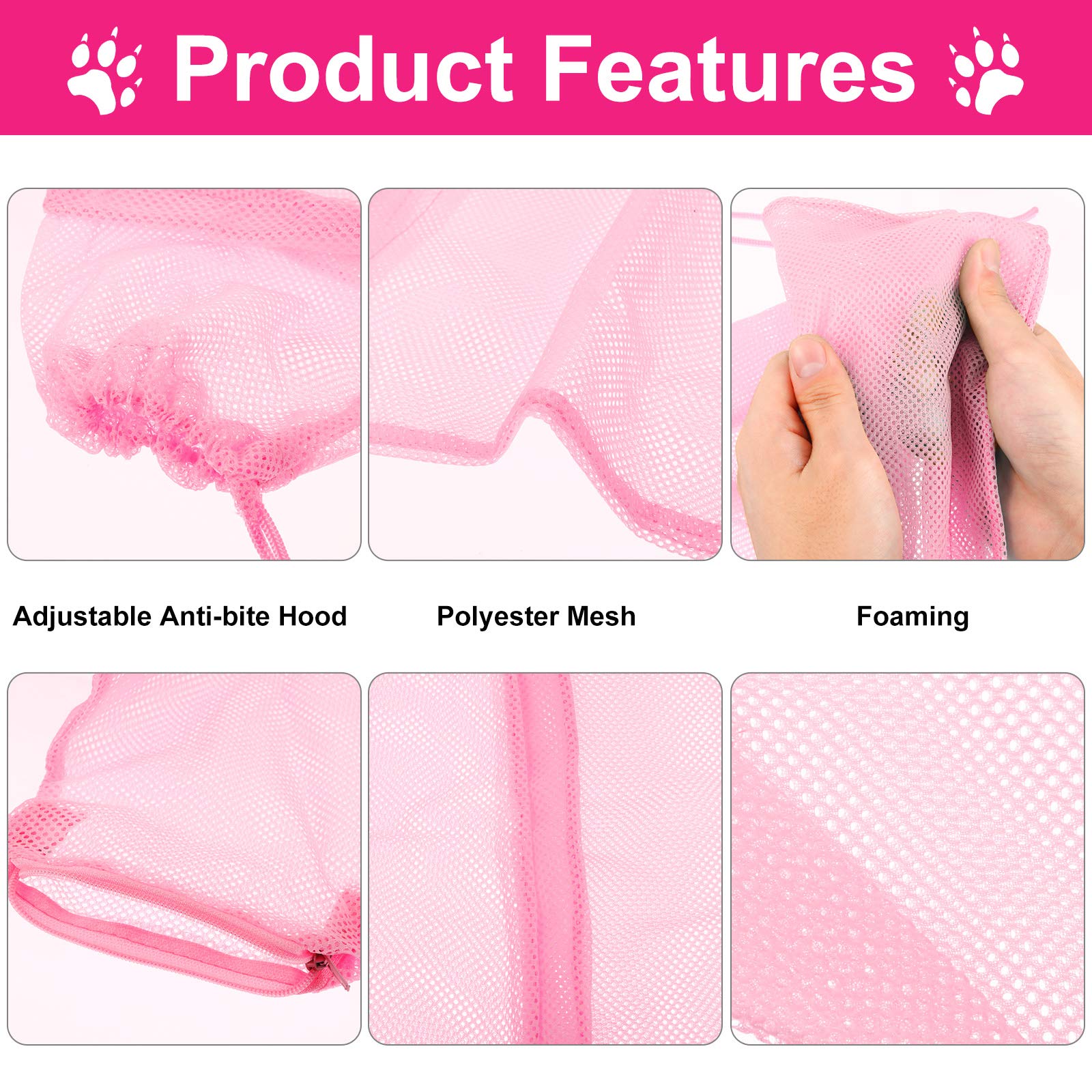 Patelai adjustable grooming bag ensures a secure, comfortable fit.
