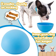 Patelai bone-design lick bowl close-up highlights grooves for engaging licking rewards