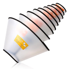 Paterr soft dog cone small size for post-surgery comfort and protection