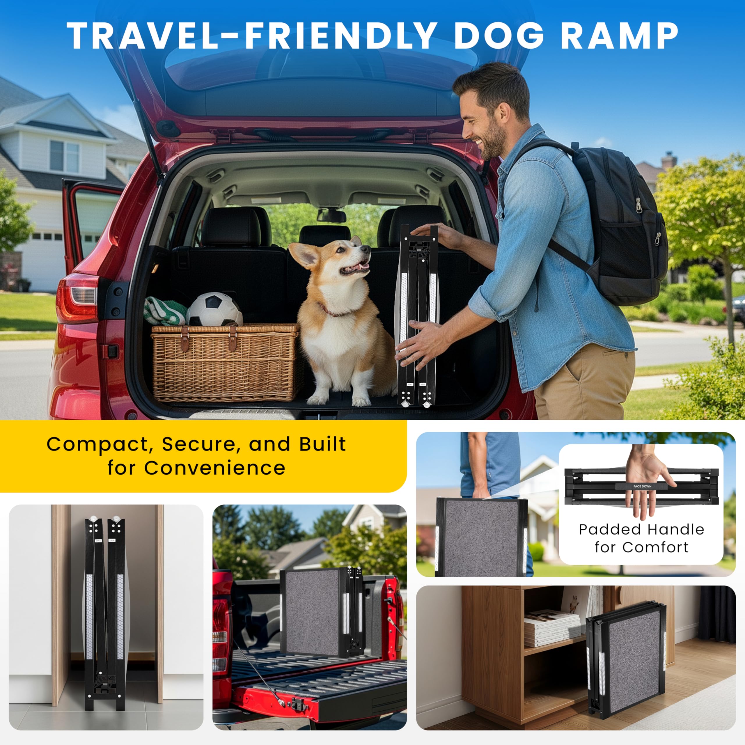 PATHOSIO PETS 12-inch walking width for comfortable paw placement.