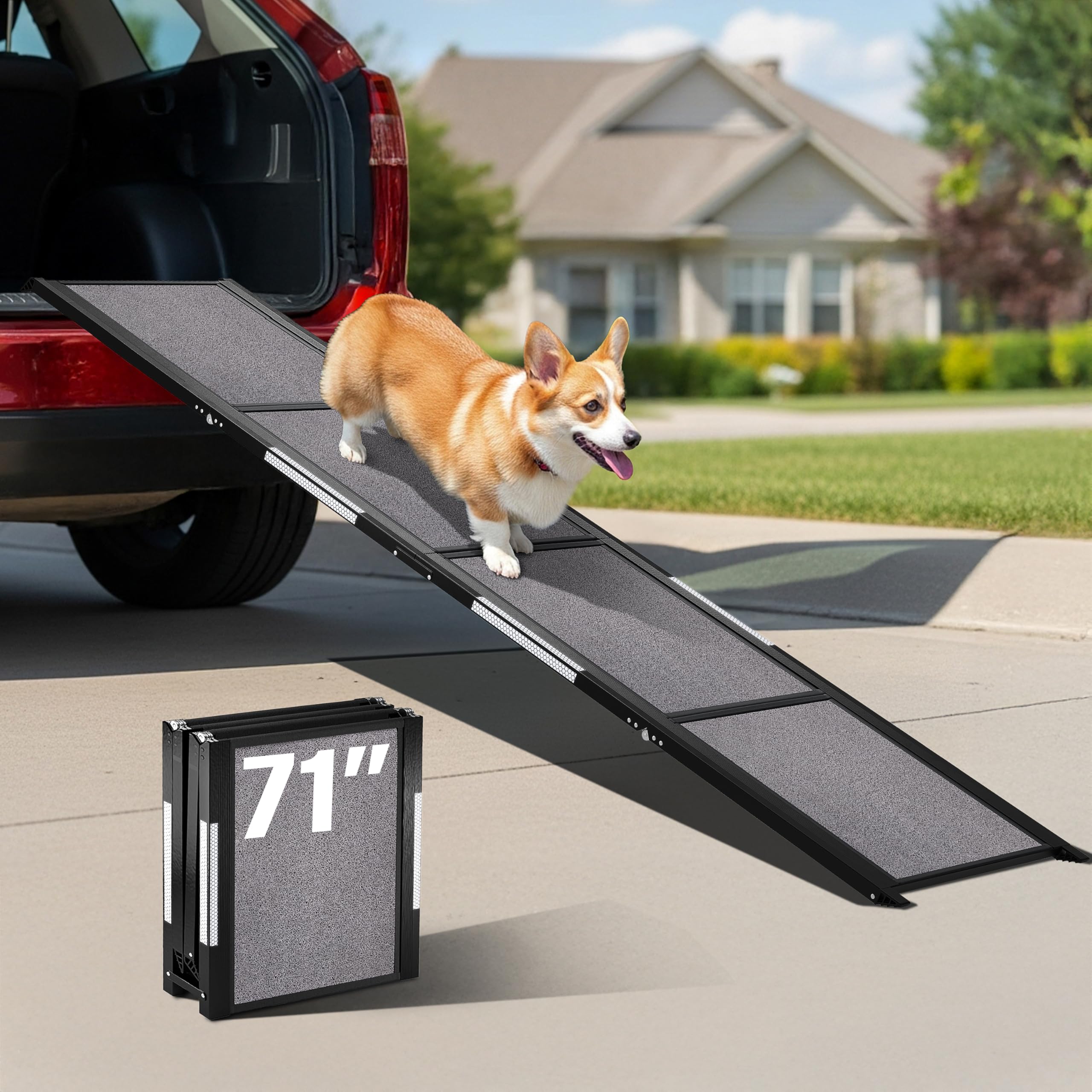 PATHOSIO PETS Safety tether clip enhances on-road stability.