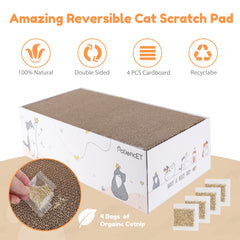 PatiencET reversible scratch surface highlights double-sided use for longer life.