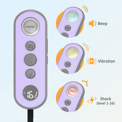 PATPET 2 Training Collar dual-dog design enabling easy Dog 1 and Dog 2 switching.