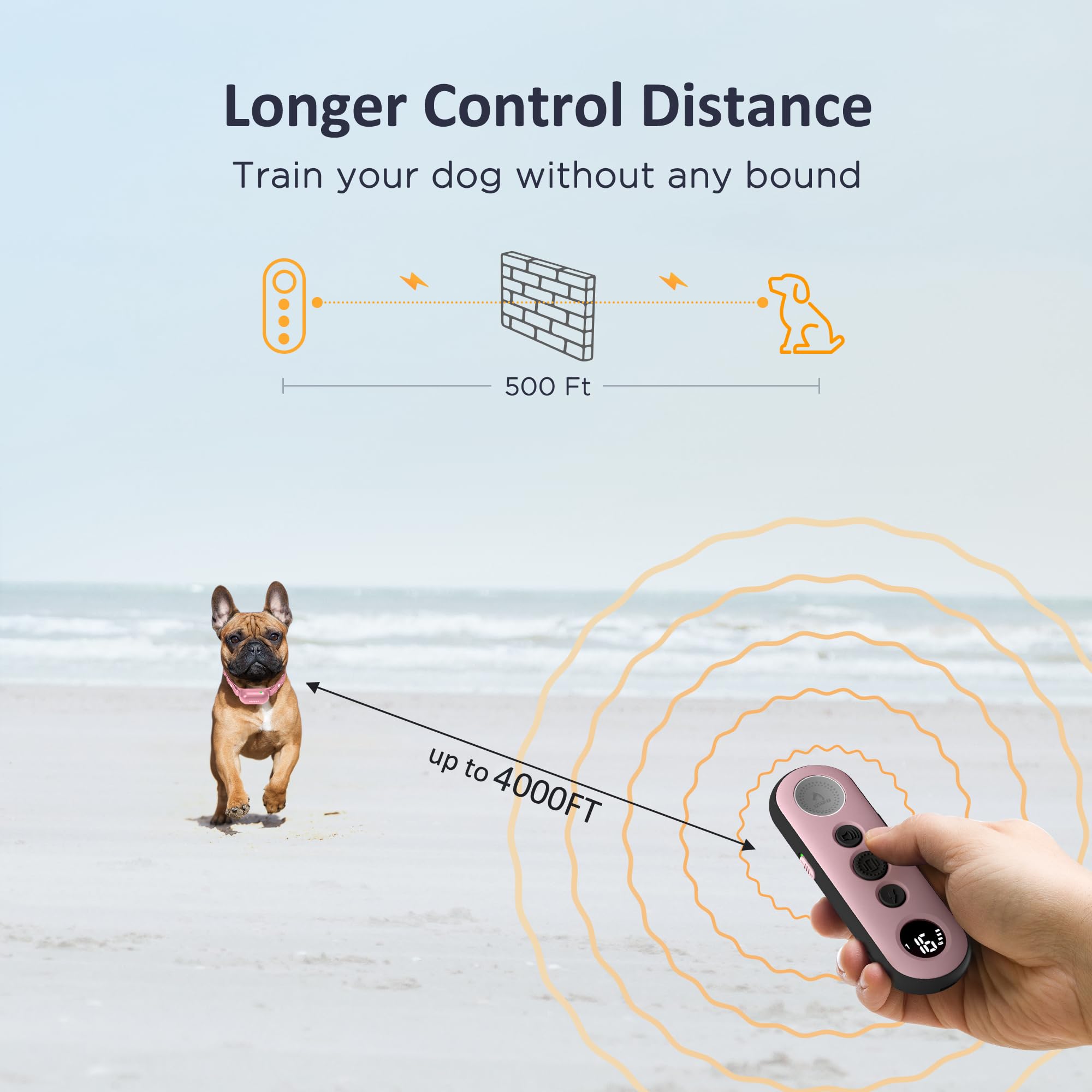 PATPET three-mode system with beep, vibration, and shock