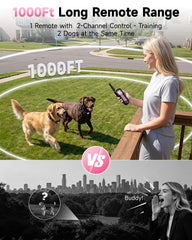PATPET collar receiver charging to highlight fast recharge