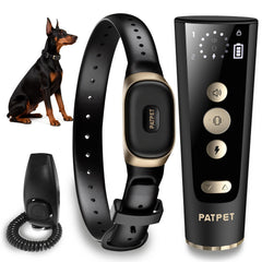 PATPET dog training collar clicker for quick obedience sessions.