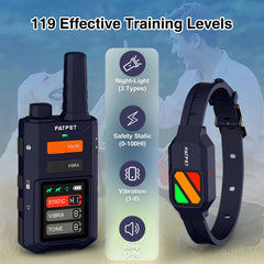 PATPET collar receiver enables clear signals for training.
