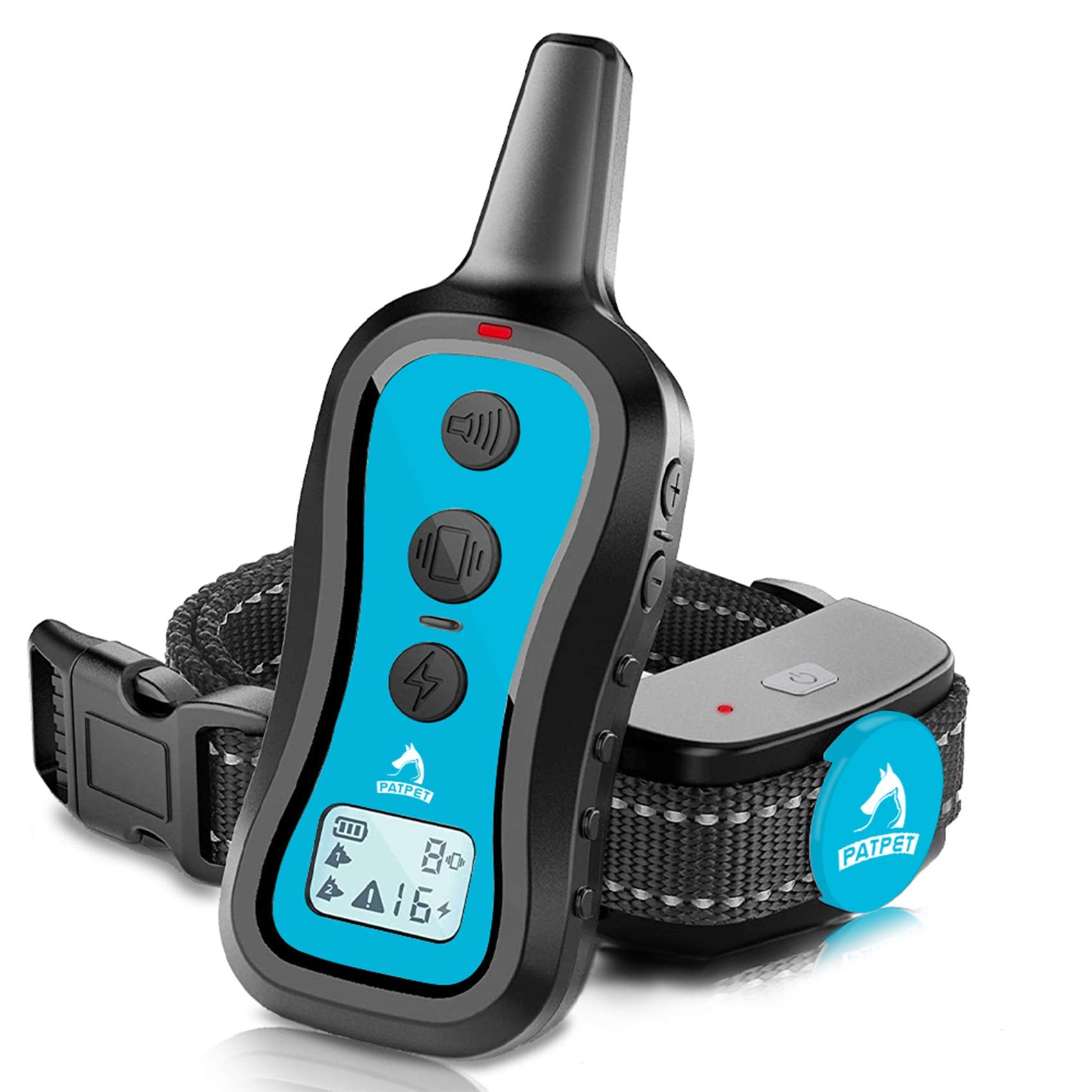 PATPET dog training collar remote for precise long-range control