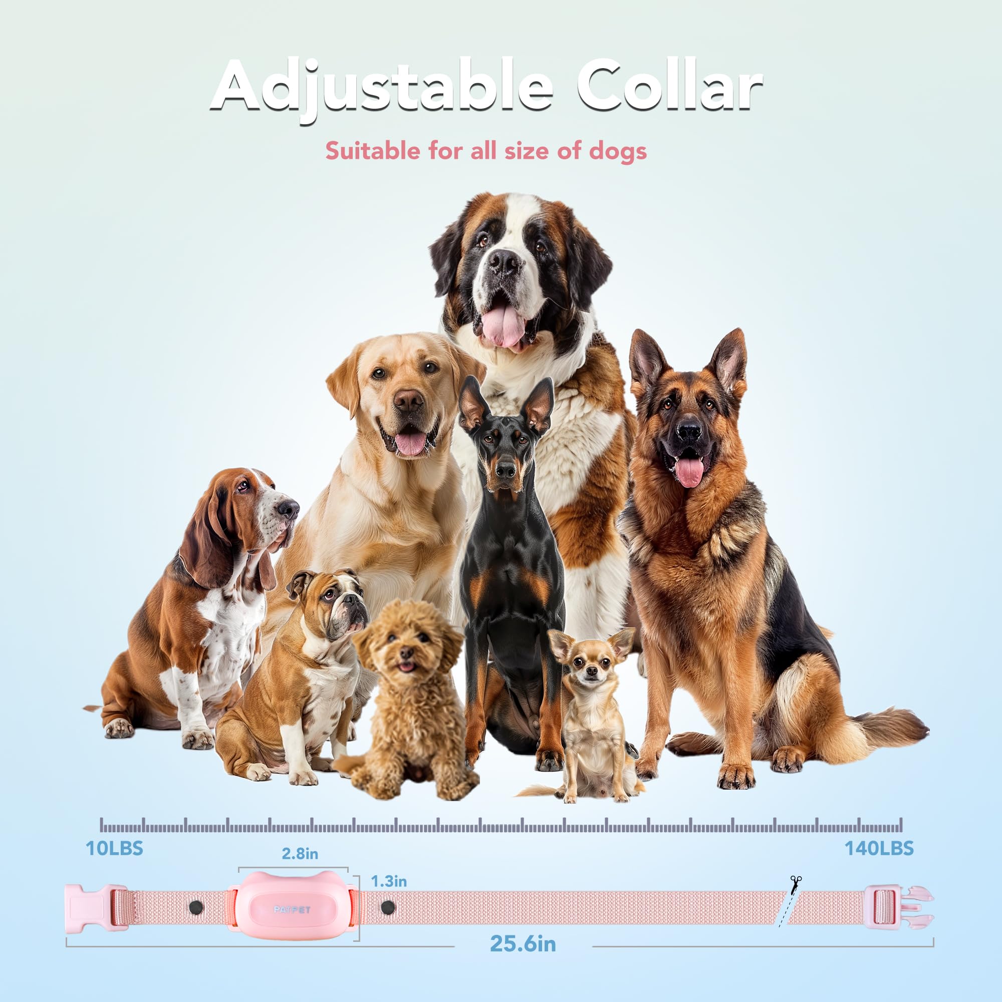 Ergonomic PATPET remote for easy one-handed control during training.