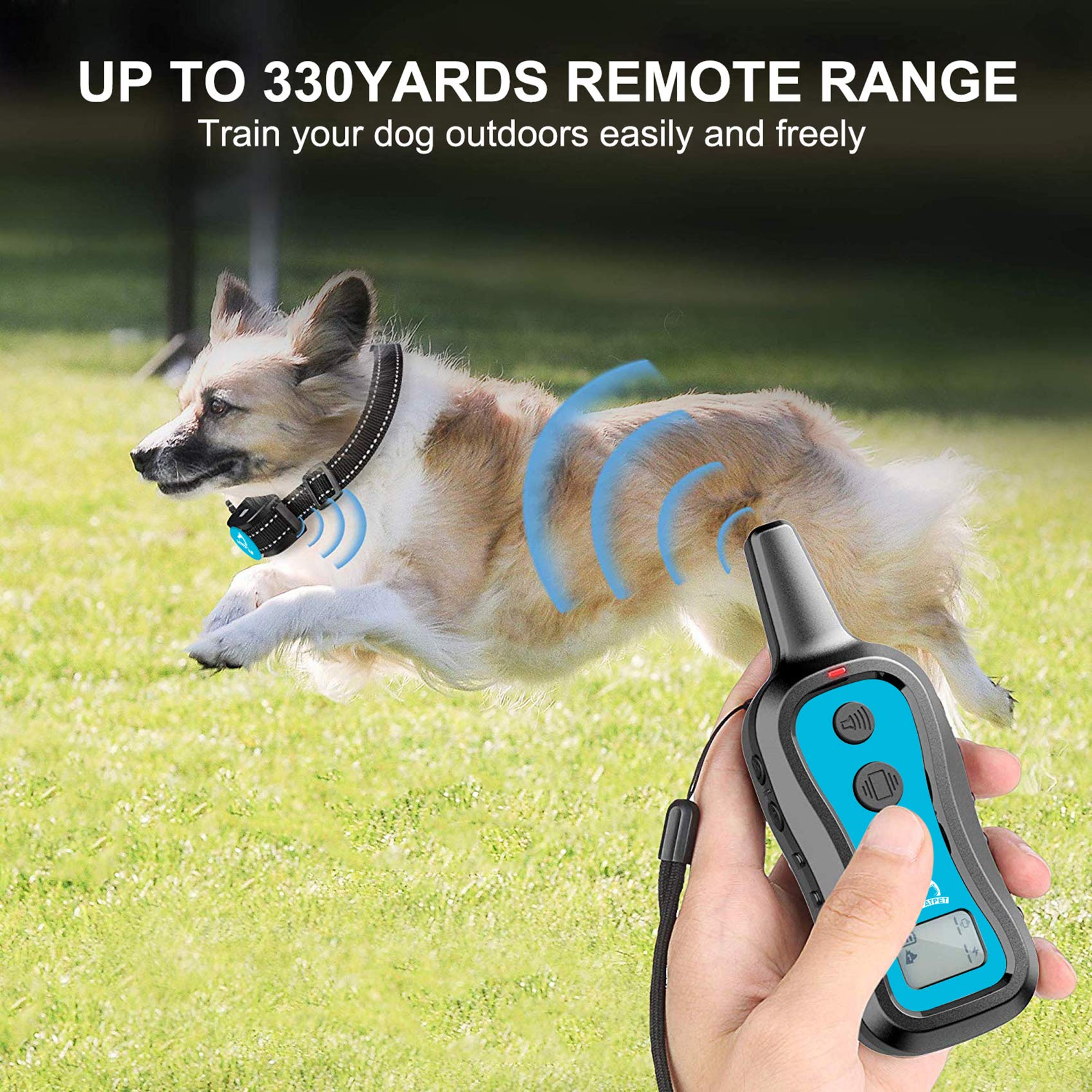PATPET remote range up to 1000 ft for outdoor training