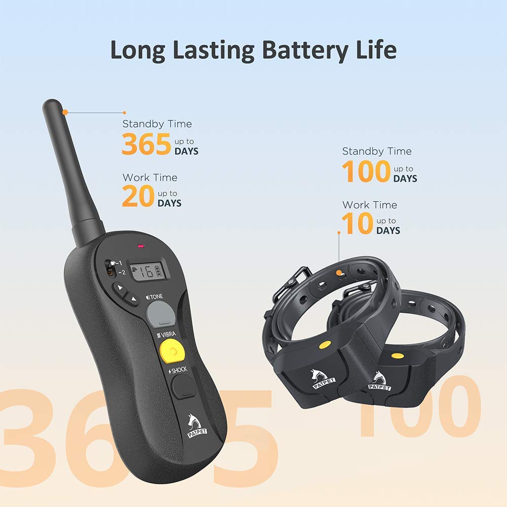 PATPET rechargeable battery with fast charging supports long practice sessions.