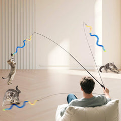 PATTEPOINT retractable wand is durable for long-lasting indoor play sessions