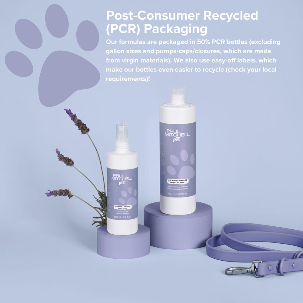 Paul Mitchell Pet spa-like scent evokes relaxing bath time for pets