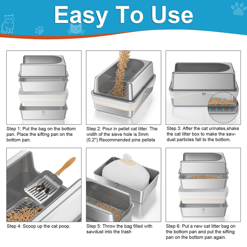 Paulmele sifting pan holes design facilitates quick separation of sawdust