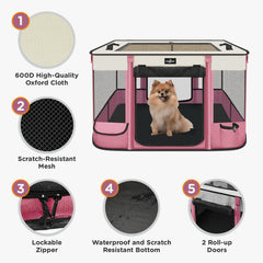 PAW BALLET 360° mesh ensures breathable airflow and comfortable shading.