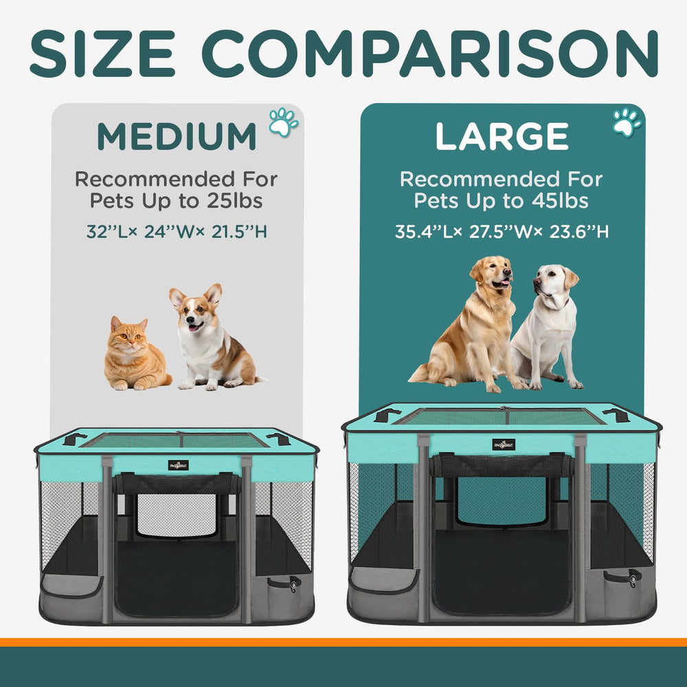 PAW BALLET portable foldable design for indoor and outdoor use