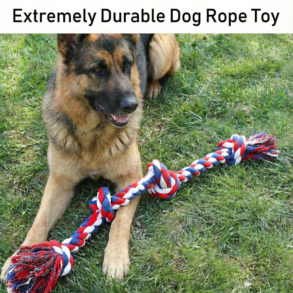 Paw-FECT Piece rope fibers may help flossing during play