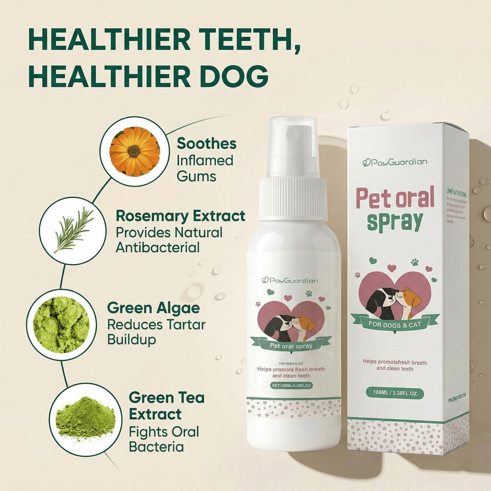 Paw Guardian two-in-one water additive for ongoing freshness.