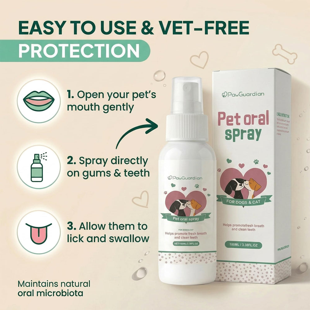 Paw Guardian vegan cruelty-free formula for safe pet care.
