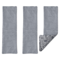 Paw Inspired fleece liners for Ferret Nation ramp in gray provide a snug fit and easy cleanup.