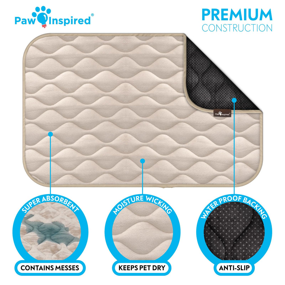 Paw Inspired machine-washable dog pad simplifies cleaning after use