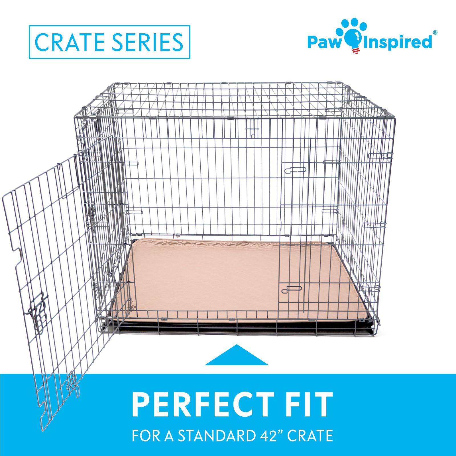 Paw Inspired machine washable fabric for easy cleaning and reuse