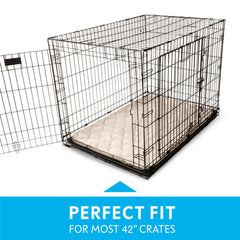Paw Inspired multi-layer absorbent crate mat wicks moisture and controls odors