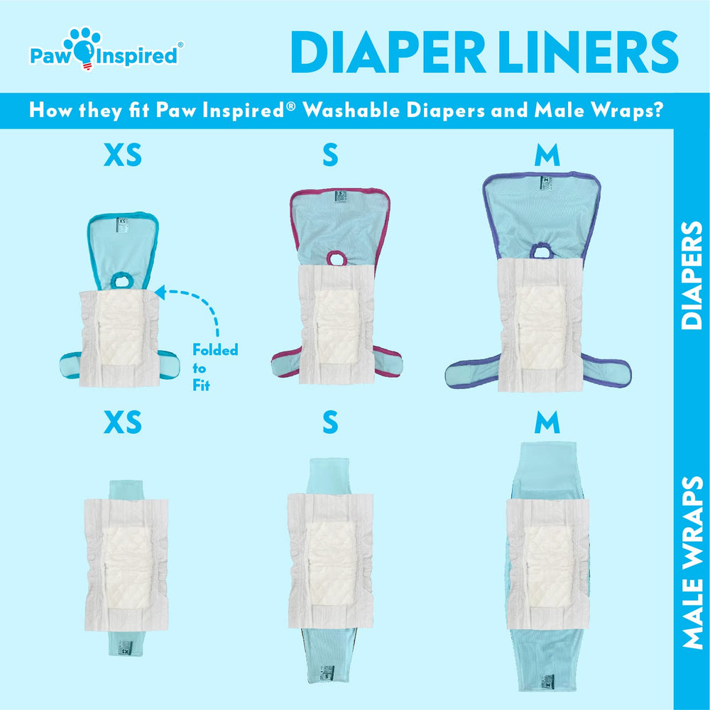 Paw Inspired night-use liner for overnight comfort.