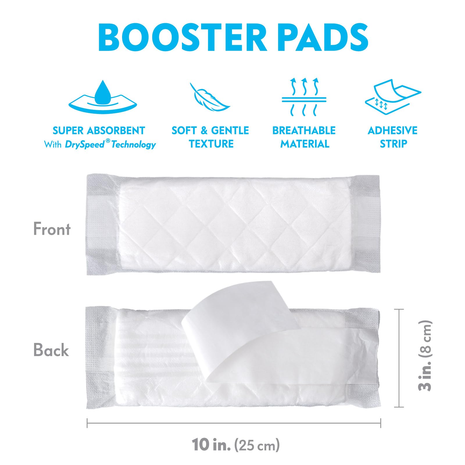 Paw Inspired overnight-use booster shows support for heavy wetting and extended wear.