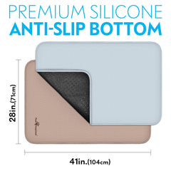 Paw Inspired pad with waterproof bottom plus non slip backing for crate stability