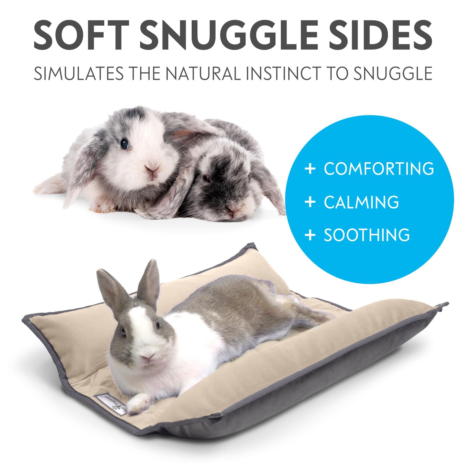 17x17 inch size fits cages, crates, or lounge areas for multiple pets.