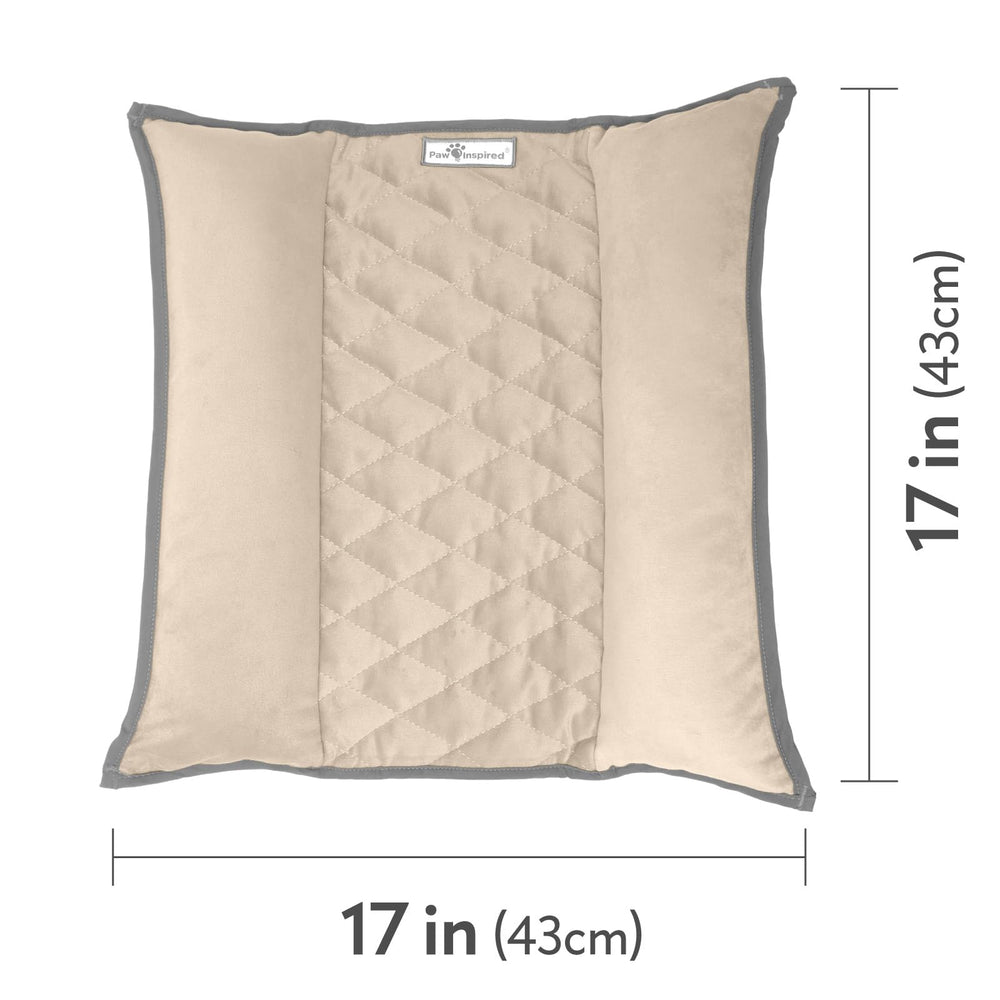 Two pillowy sides simulate comforting bonding for stress relief and safe nesting.