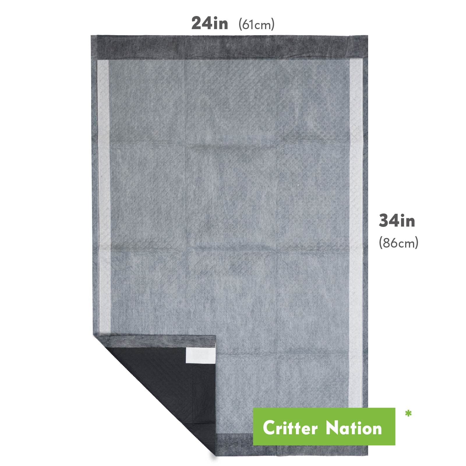 Paw Inspired super-absorbent cage liner keeps small pets dry and comfortable