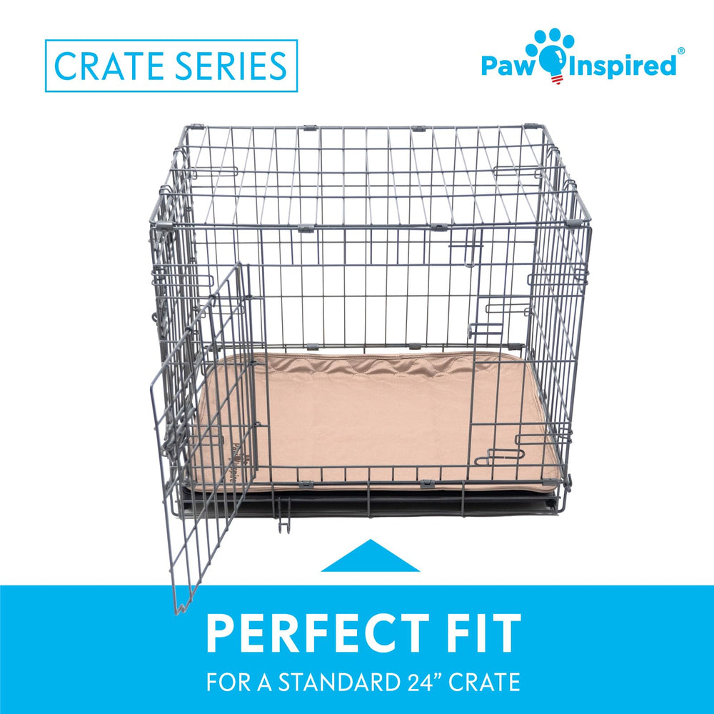 Paw Inspired versatile pad protects beds and furniture at home or travel