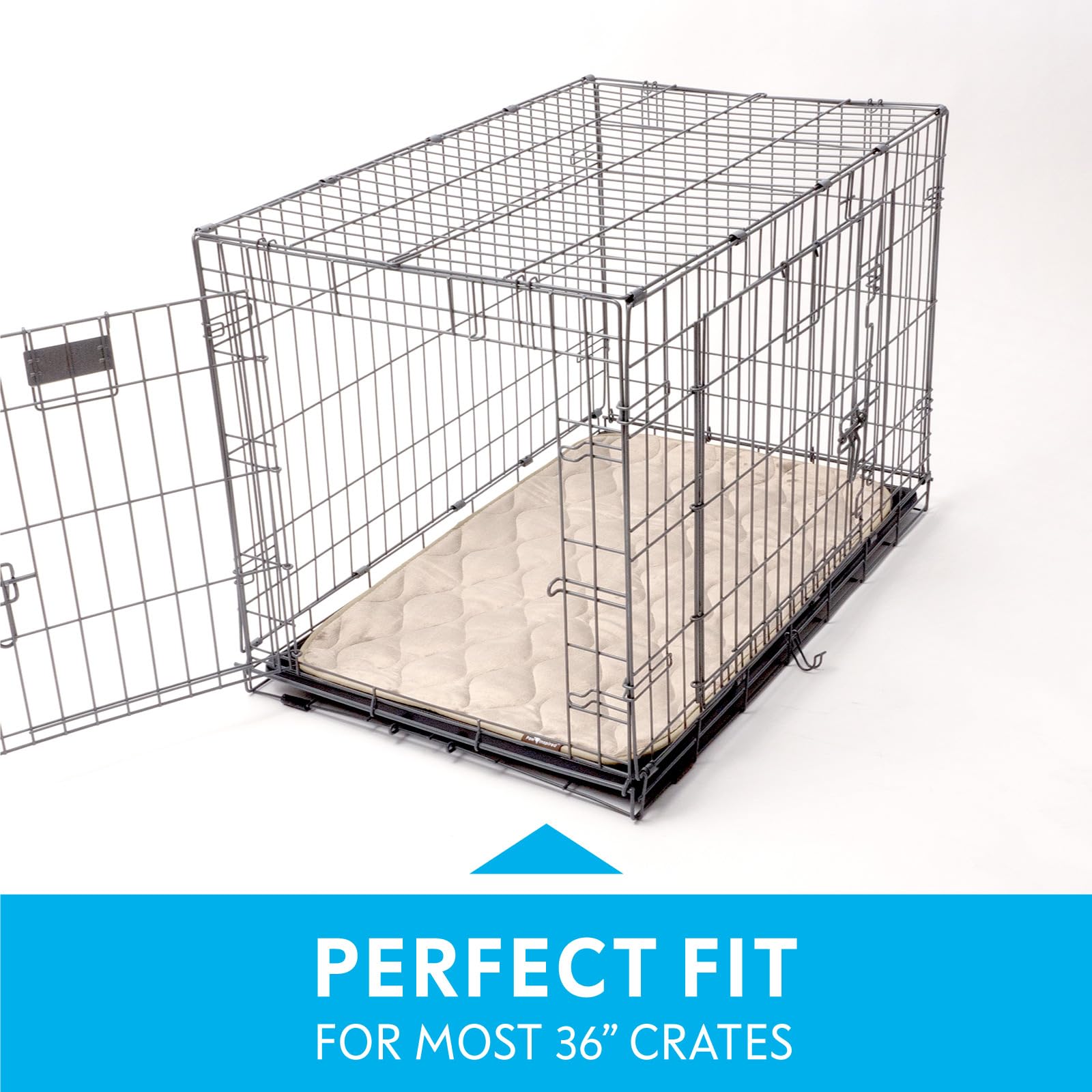 Paw Inspired moisture-wicking top layer keeps dogs dry during rest