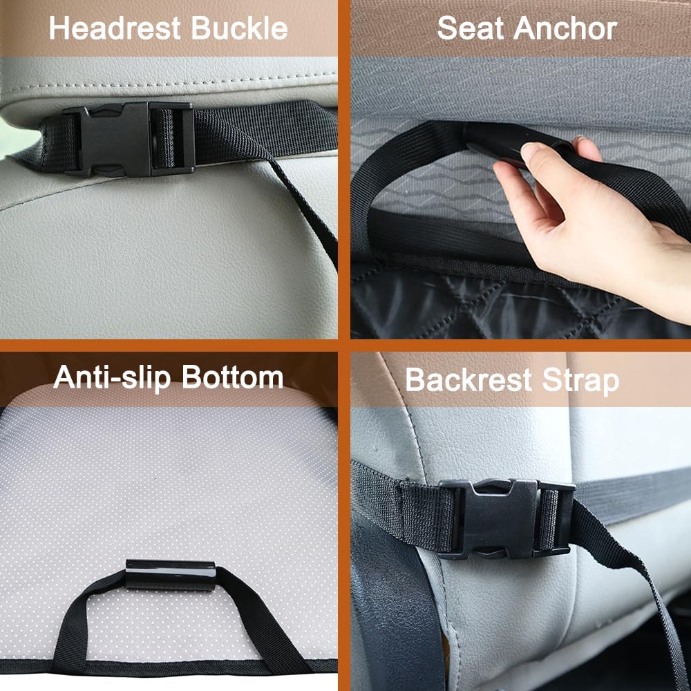 Paw Jamboree front seat cover sized 20.5x45 inches for full seat coverage.