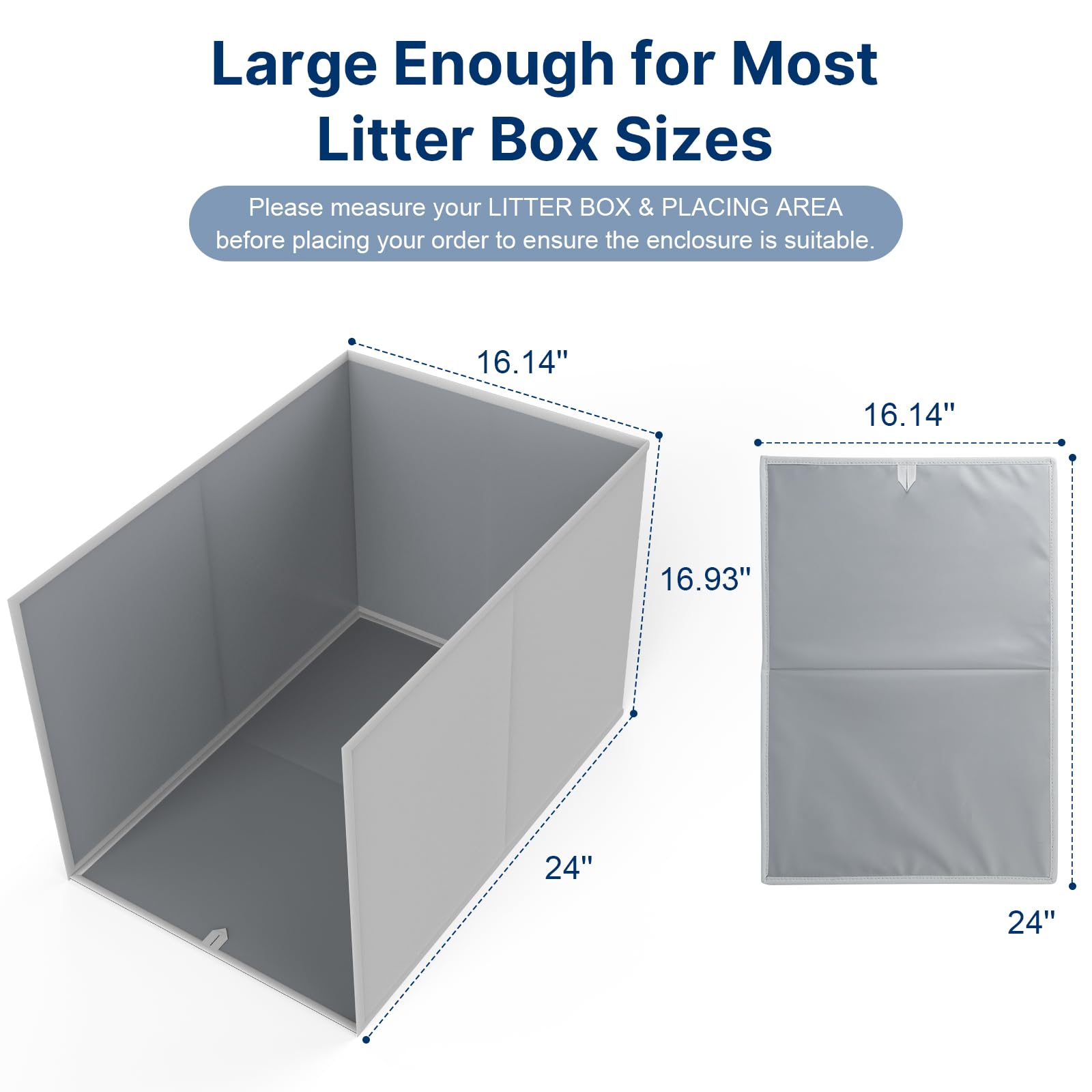 Paw Libero high-walls shield preventing splashes during use.
