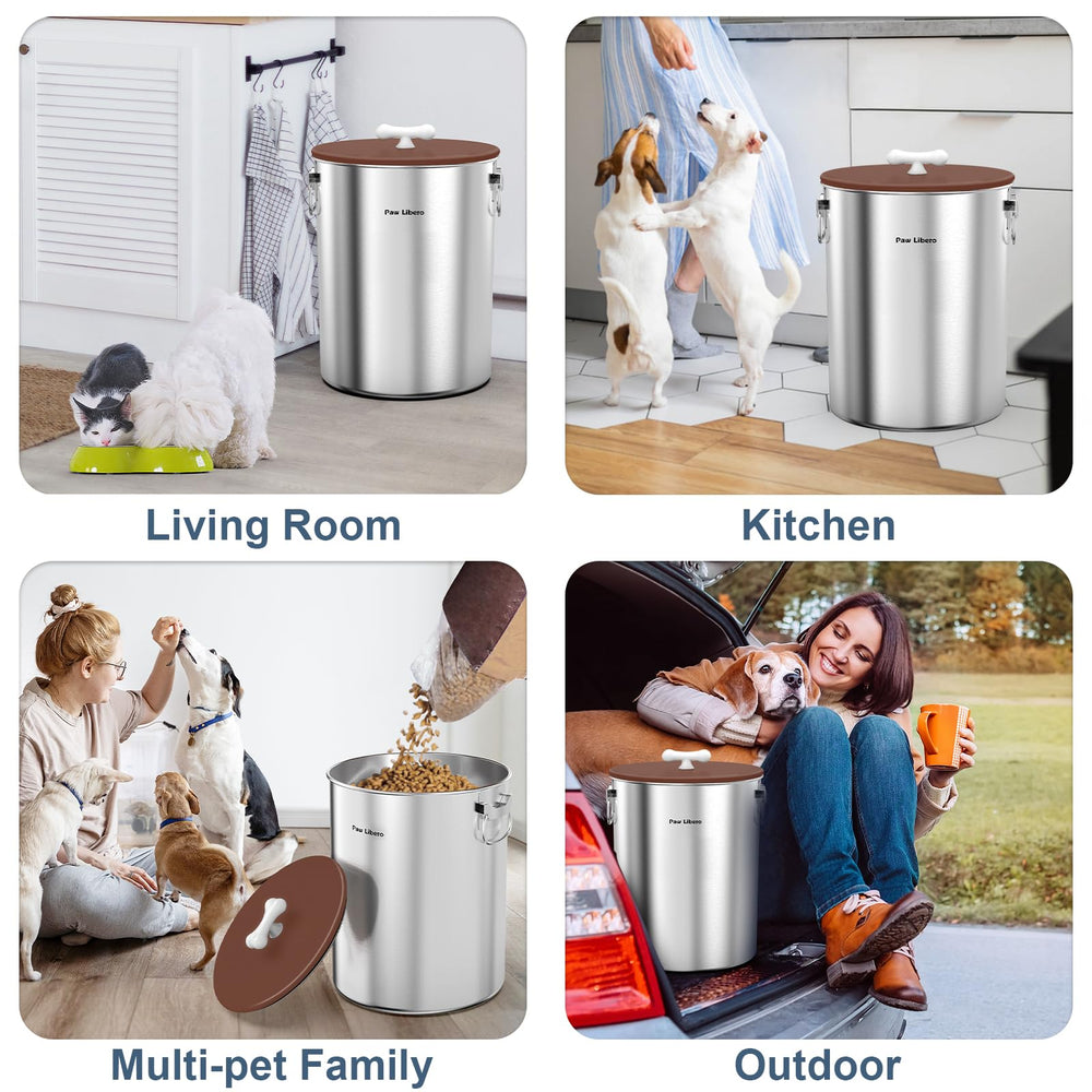 Paw Libero side handles for secure carrying and pouring