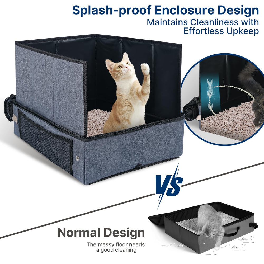 Paw Libero set includes scoop for quick cleanup during travel