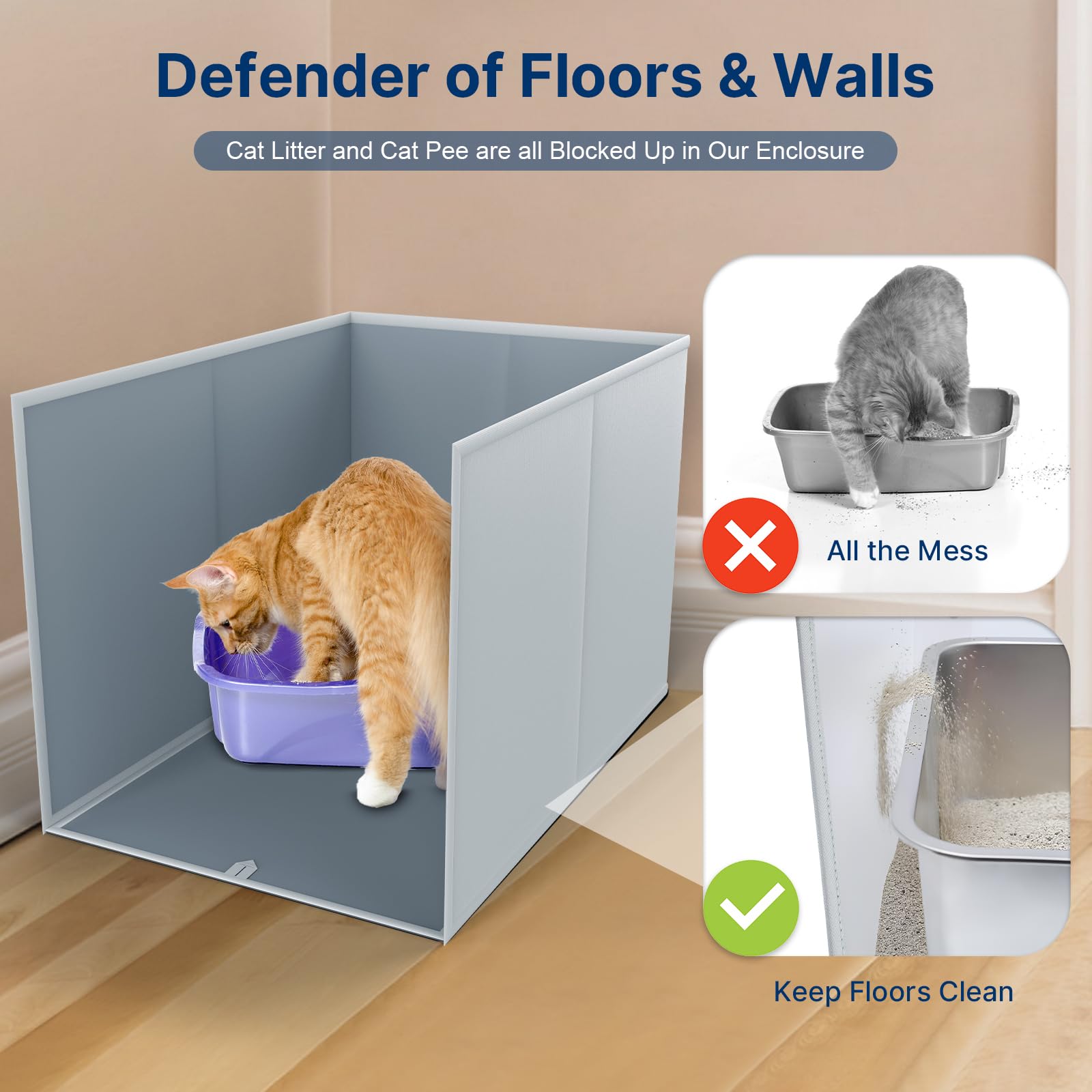 Paw Libero water-resistant PVC layer for durable protection.