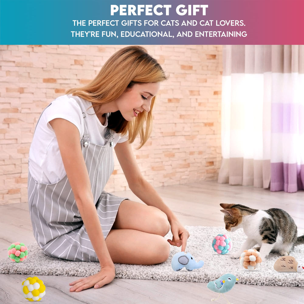 Paw Paw Babe built-in bells add gentle sound for focused, gentle play